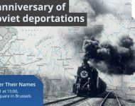 Tremčių minėjimas bei ištremtųjų pavardžių skaitymas birželio 14 d. Europos Parlamente